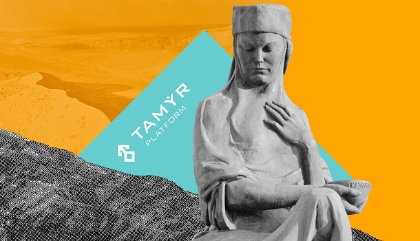 Иллюстрация, статуя, Tamyr Platform